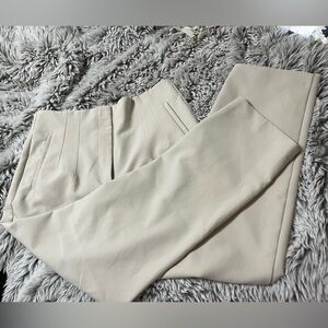 ZARA High Waisted Oyster Trousers